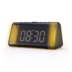 Creative APP Small <strong>Program</strong> Electronic Alarm LED Desktop Bedside Night Light Digital Smart Clock Customization - Product Image 5