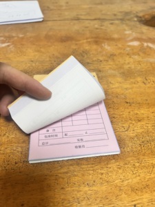 定制销售订单收据和发票书籍无碳复本复印纸，带时间表打印耐用高效 - Product Image 3