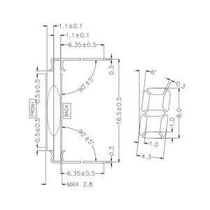 Factory Custom New Produec Segment Lcd Hochwertiges Form display Auto-montierter LCD-Bildschirm Motorräder LCD-Modul - Product Image 6