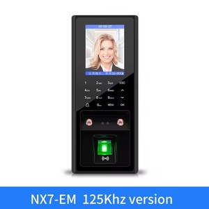 2,8 pulgadas LCD TCP/IP USB biométrico 3000 huella dactilar Dispositivo de Control DE ACCESO facial Sistema Soporte 125Khz tarjeta RFID máquina de asistencia