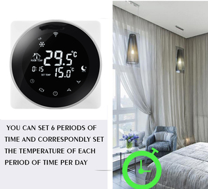 Tuya Smart LED Touchscreen-Thermostat 5 2 Programmier bar mit Wifi App Fernbedienung Modbus OLED-Display