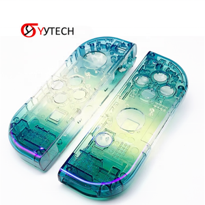 Controller di gioco SYYTECH Shell di ricambio colore sfumato cristallo trasparente fai-da-te per Nintendo Switch NS Joy Con accessori - Product Image 1