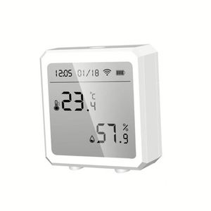 (customizable Upon Request) Wireless Digital Thermometer Hygrometer Lcd Screen Home <strong>Wifi</strong> <strong>Temperature</strong> And Humidity <strong>Sensor</strong> - Product Image 1