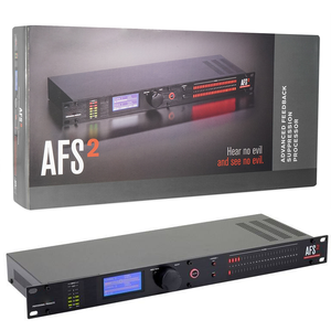 Dbx AFS2 Advanced Feedback Suppression Processor <strong>DSP</strong> Module Full LCD <strong>Display</strong> 24 Programmable Filters Per Channel - Product Image 4
