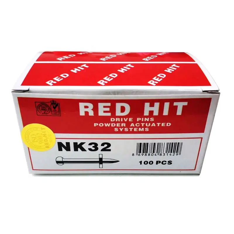 Hot Sell Red Hit NK32 Drive Pin with Metal Washer