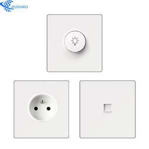 BingoelecダブルユニバーサルスイッチソケットUSBウォールソケットType-Cインジケータ付き電源ソケット - Product Image 1