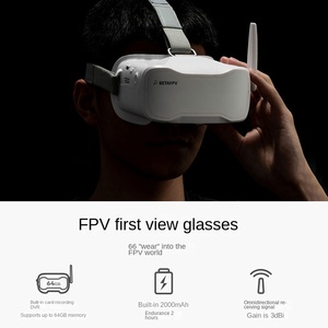FPV gözlük 5.8 görüntü iletim geçişi makinesi yarış uçuş video gözlük VR03 FPV gözlük - Product Image 3