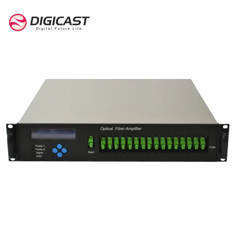 Digicast Bảo Hành 5 Năm EDFA 16 Port Catv 21dBm 22dBm EDFA 1550nm Bộ Khuếch Đại Quang