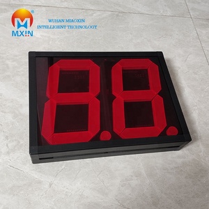 Display da banco a led grande da 8 pollici per display a led a 4 cifre a 7 segmenti montabile in digitale per fabbriche - Product Image 4