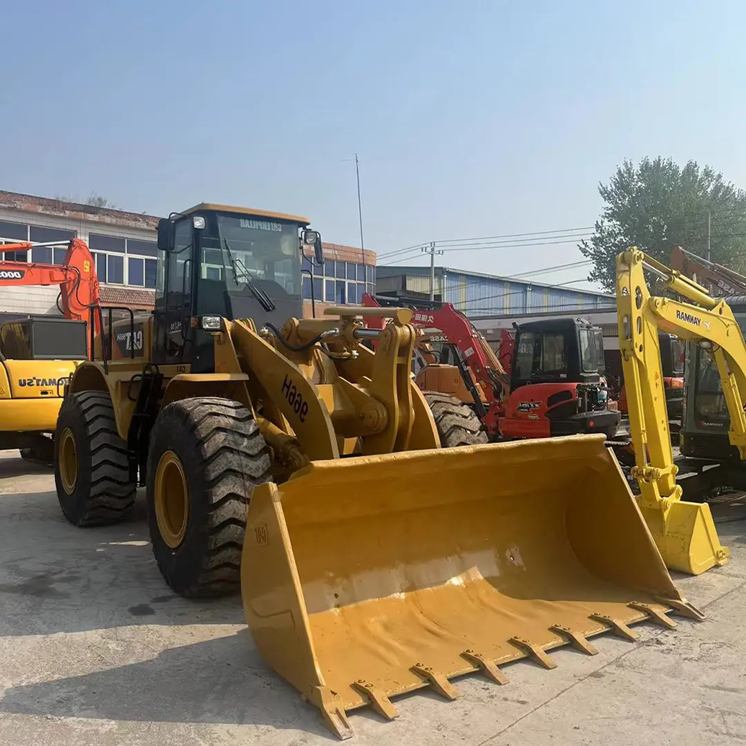 รถตักล้อหน้ามือสอง CAT966H คุณภาพดี CAT996h รถตักมือสอง Caterpillar CAT966 ขายราคาถูก