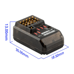 Radiomaster Receptor TCXO PWM de Alto Rendimiento, Controlador de Radio para Coche y Barco, de Alcance Ultralargo, DIY, 2 Canales, 2,4 GH, ELRS - Product Image 4