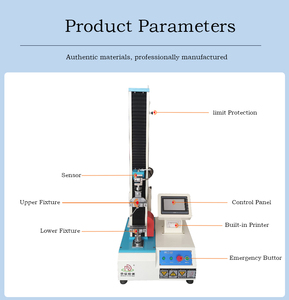 Attrezzatura di laboratorio di prova universale elettronica digitale, macchina di prova universale con la cellula di carico - Product Image 2
