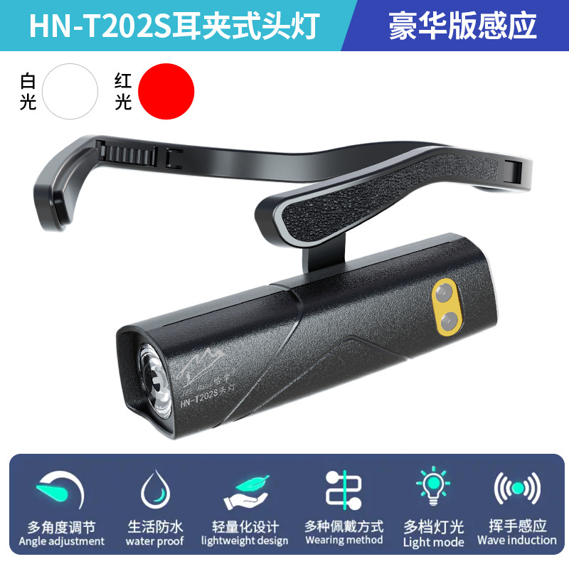 Deluxe HN-T202S ไฟหน้าเซ็นเซอร์แสงสีขาว