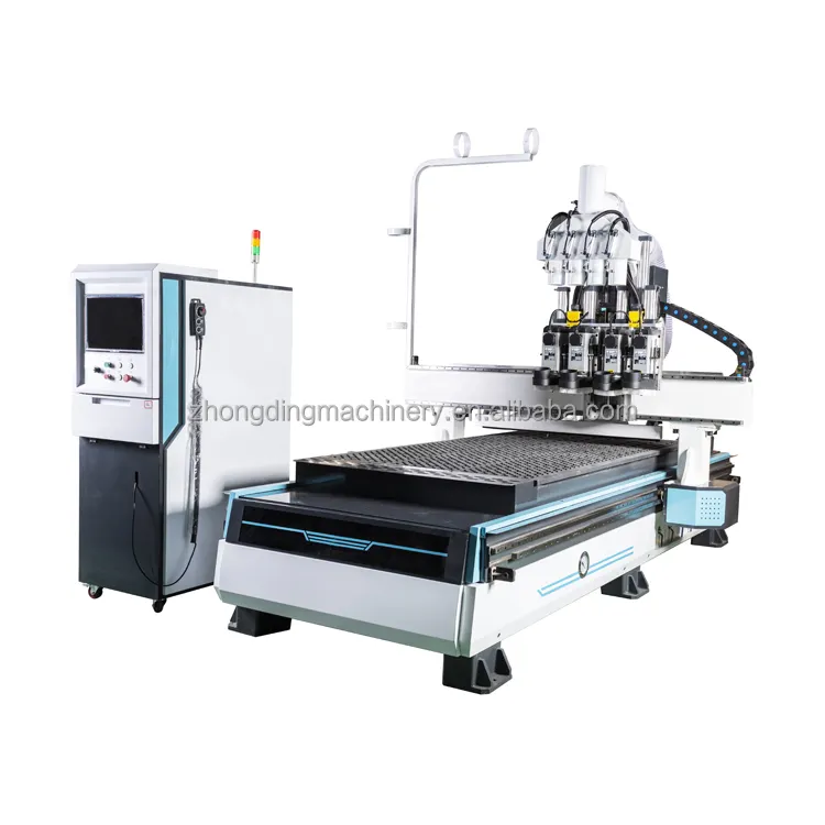 4 * 8ft Router Cnc macchina per la lavorazione del legno 4 assi 1325 Atc Router di legno per Mdf taglio di mobili in legno porta