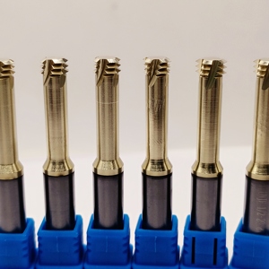 UNJF Three Teeth Thread Milling <strong>Cutter</strong> <strong>Aerospace</strong> Threading Single Tooth Full Teeth Thread Milling <strong>Cutters</strong> with R for Titanium - Product Image 5