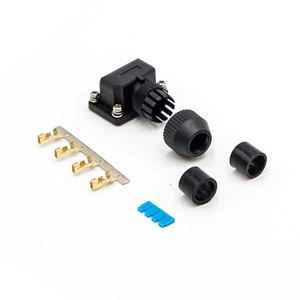 LECHUAN Premium kalite 4P küçük su geçirmez I/O kiti dikdörtgen kodlayıcı fiş 1674320-1 erkek mikro Servo Motor konektörü - Product Image 1