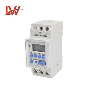 Din Rail Timer Schalter multifunktion ale wöchentlich programmier bare elektronische Timer LCD-Ziffern anzeige 16A AC 220V - Product Image 3
