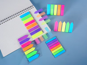 Colored PET Sticky Tabs <strong>Index</strong> Markers Arrow Flags Fluorescent <strong>Index</strong> Tab Stickers for <strong>Notebooks</strong> Small Sticky <strong>Notes</strong> Flags - Product Image 4