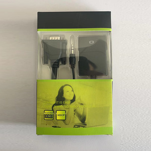 Mini 4-in-1 <strong>VGA</strong> to <strong>HDMI</strong> <strong>USB</strong> <strong>VGA</strong> 3.5 Audio Cable Splitter 1-4 Compatible Adapter Dock for Laptop <strong>HDMI</strong> Monitor TV &amp; Projector - Product Image 5