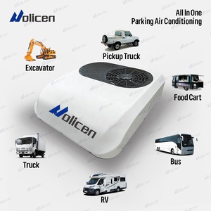 New 24V 12V Điện Roof Top cabin AC Hệ thống điều hòa không khí cho xe tải Cab mới Xe điện Hệ thống điều hòa không khí - Product Image 4