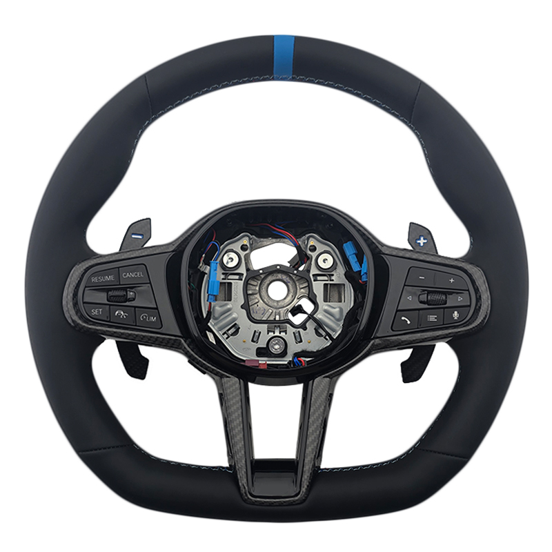 G30+Paddle+Cuir+Bande supérieure bleue+Coutures M