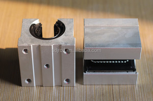 Eje de eje lineal de aluminio Cnc de alta precisión, soporte de aluminio de carga pesada, Riel de guía lineal redondo, personalizado - Product Image 5