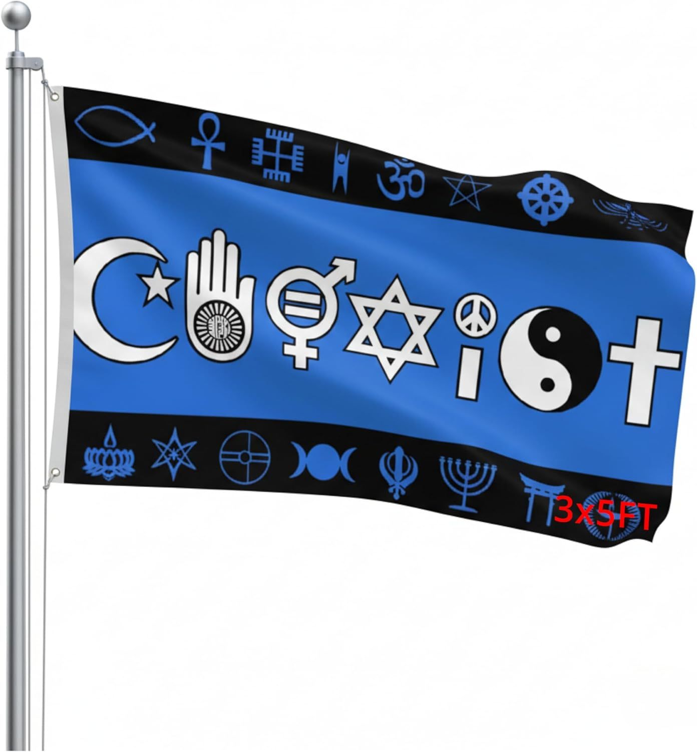 Coexist-blue