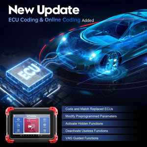 Newest XTOOL D7 OBD2 Automotive All System Diagnostic Tool Code Reader <strong>Key</strong> <strong>Programmer</strong> with 36+ Reset Functions