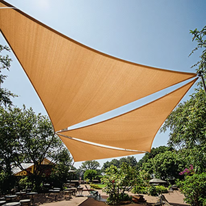 Custom <strong>Triangular</strong> HDPE Plastic Sunshade <strong>Net</strong> Windproof Sun <strong>Sail</strong> for Garden &amp; Restaurant Outdoor <strong>Shade</strong> - Product Image 6