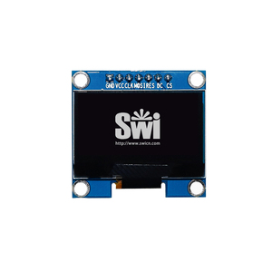 1.3 inç 128x64 OLED ekran modülü ile PCB 4pin I2C arayüzü