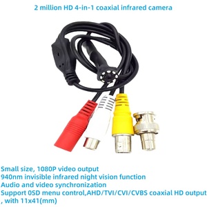 กล้องโคแอกเซียลความละเอียด4 in 1พร้อมอินฟราเรด2MP CVBS/ahd/tvi/cvi เครื่องบันทึกวิดีโอเซ็นเซอร์ภาพระบบคลาวด์ NVR - Product Image 6