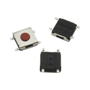Roter Taktsc halter 6,2*6,2*2,5mm/2,7mm/3,1mm 4-polige horizontale SMT-Montage für Fernbedienung taste