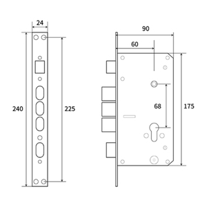 Sistema di serratura elettronica a chiave digitale intelligente Hotel con carta RFID per appartamento ad alta sicurezza - Product Image 6