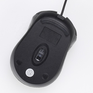 Colore nero ottico del Mouse del Computer dell'ufficio 3-pulsante USB cablato Mouse di gioco per PC portatile Notebook - Product Image 3
