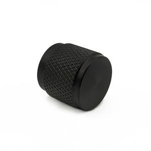 Manopole amplificatore nero opaco 17x12 diamante modello Encoder manopola di comando per potenziometro 6mm