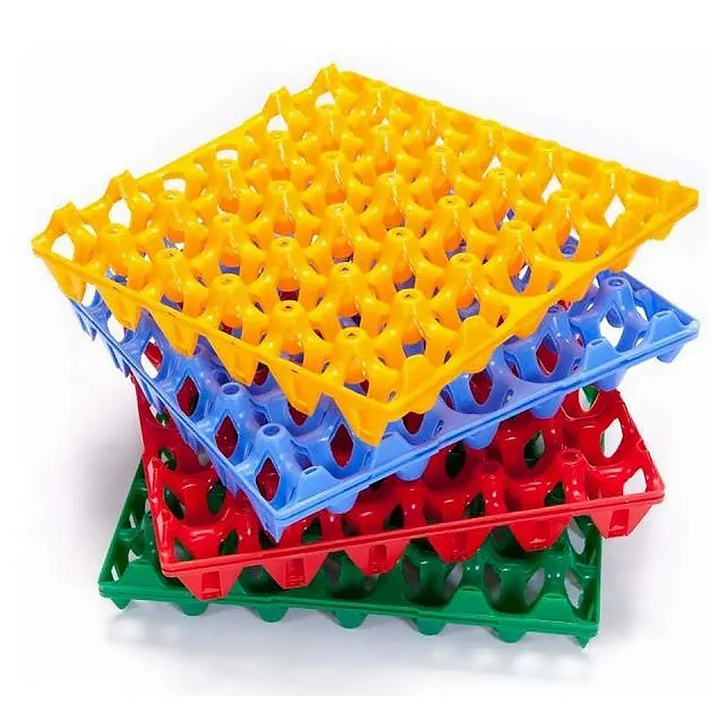 SIGH-bandeja de plástico para huevos de gallina, embalaje y transporte de calidad, 30