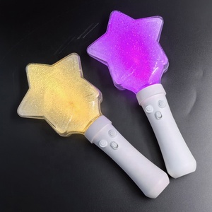 Konserler ve partiler için özel RGB LED ışık sopa kulüpleri ve tezahürat için kablosuz uzaktan kumandalı baskılı desen - Product Image 3