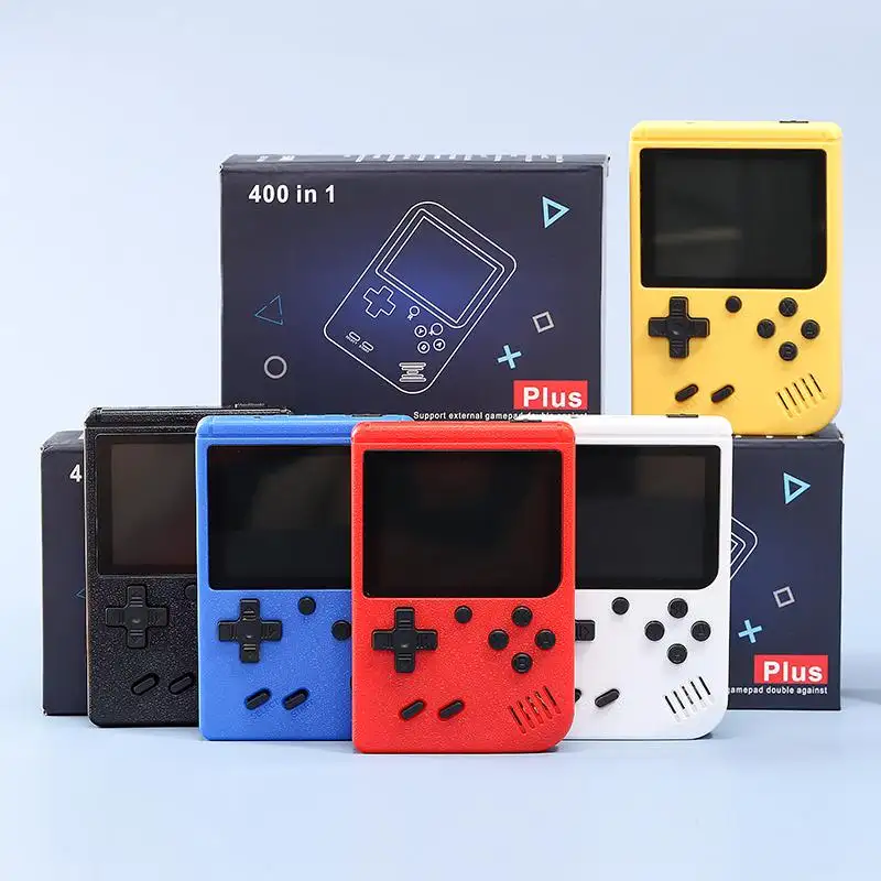 Handheld Jogos de Console De Jogos de Vídeo 400 Retro Clássico 3.0 Polegadas Tela Portátil 8 Bit Jogador Do Jogo de Bolso Gamepads