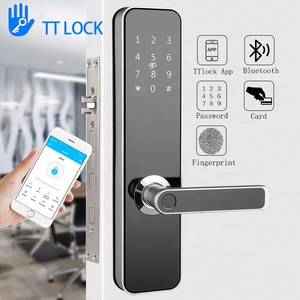 Ble serratura della porta TT serratura keyless entry serratura APP remo di impronte digitali di controllo codice key card aperto disponibile