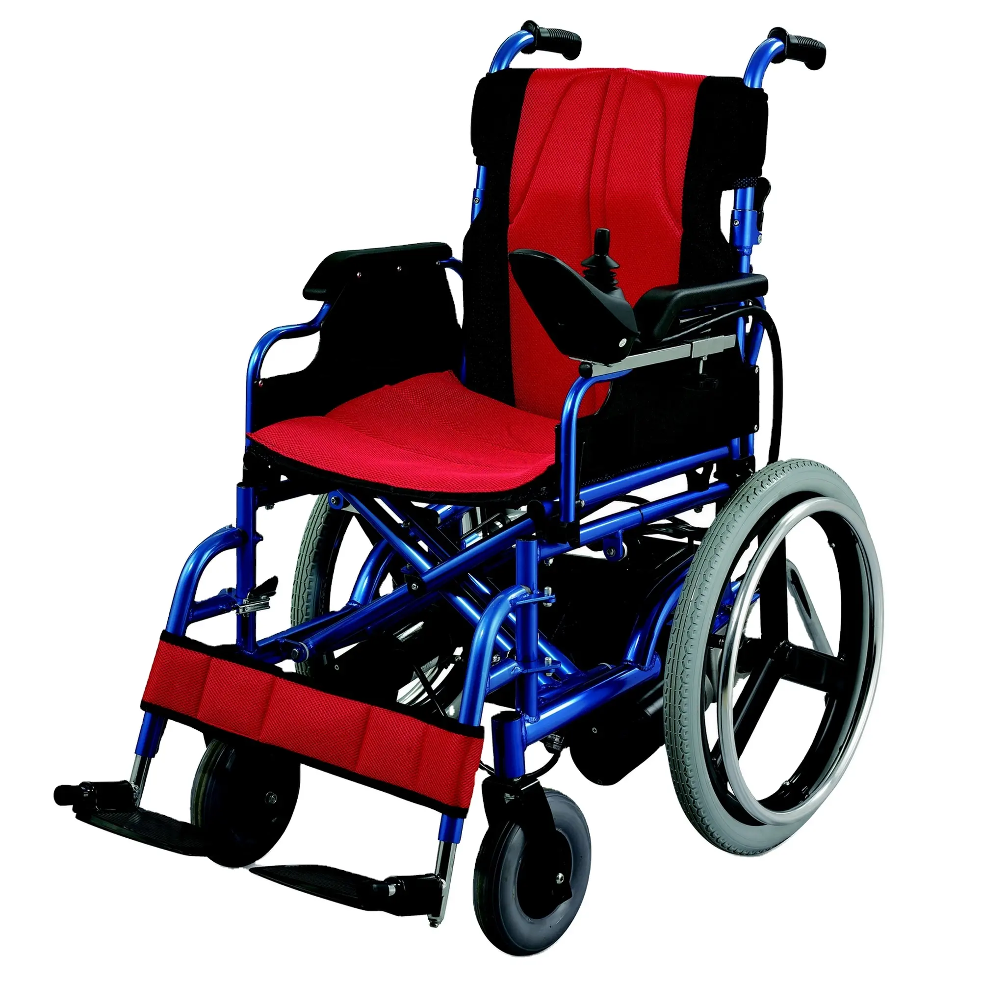 Sedia a rotelle elettrica elettrica leggera in alluminio e ISO leggera per persone disabili ALK140LA