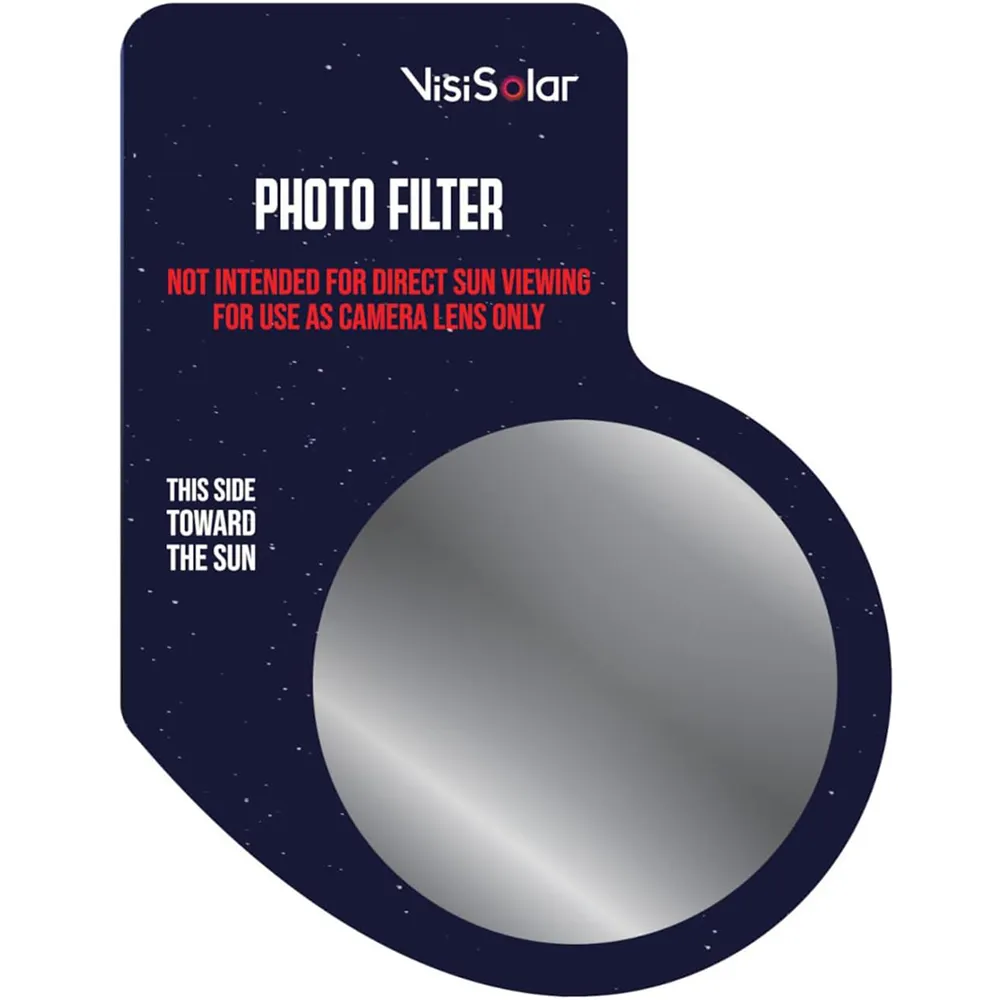 Papel Mão Segure Solar Eclipse Viewer Smartphone Solar Imaging Photo Lens