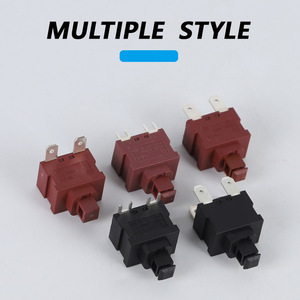 Fabrika sıcak satış düğme anahtarı PBS2-7 kendinden kilitleme anahtarı düz kafa 4 pin düğme anahtarı - Product Image 5