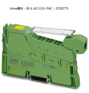 Phoenix <strong>Analog</strong> <strong>Output</strong> <strong>Module</strong> Inline <strong>Module</strong> IB IL AO 2/UI-PAC - 2700775 - Product Image 1