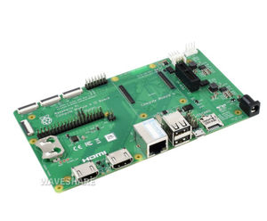 PCIe çift Gigabit Ethernet PoE USB-C PD IO kurulu ile ahududu Pi hesaplama modülü 4 geliştirme kurulu