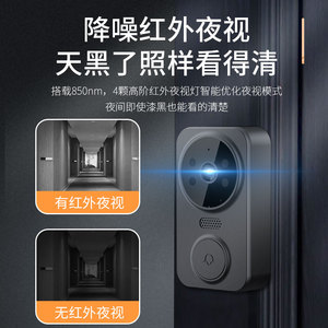 M12 Visual <span class=keywords><strong>Intercom</strong></span> Timbre Teléfono Sistema de intercomunicación Timbre inteligente con cámara - Product Image 5