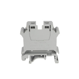 UK-25N High Quality Screw Mounted <strong>Fixed</strong> <strong>Terminal</strong> <strong>Block</strong>/pluggable <strong>Terminal</strong> <strong>Block</strong> - Product Image 1