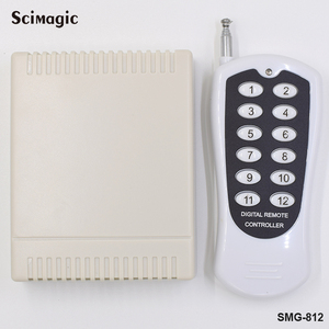 SMG-812 DC 12V 12 Kênh 12CH Relay Module Không Dây RF Điều Khiển Từ Xa Chuyển Transmitter Receiver 433.92MHZ - Product Image 4
