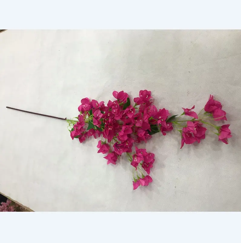 FC6259 शादी के फूल कृत्रिम फूल बेर का खिलना शाखा bougainvillea