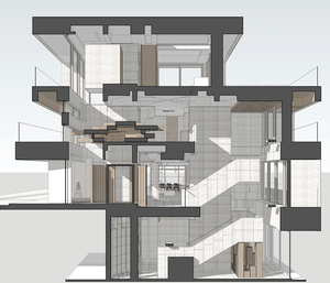 Profession eller architekto nischer Rendering-Service für modernes Interieur 3D-Design Hotels Villas Estate Showrooms Expert 3D Max Modeling - Product Image 3
