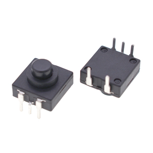 1212-215A per l'elettronica della torcia elettrica Interruttore a pulsante verticale Ultra-sottile a 5 Pin DPDT Dual On/Off - Product Image 1